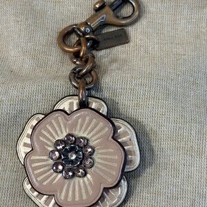 Coach Tea Rose Bag Charm